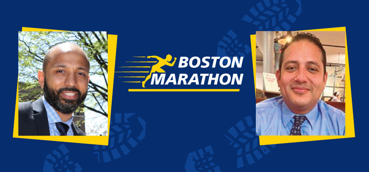 Our FamIBA is running the Boston Marathon