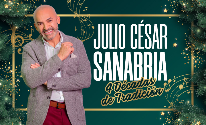 Empezando las Fiestas con Julio César Sanabria - 4 Décadas de Tradición!