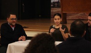 Abigail Ortiz, a member of our Youth Development Program spoke on the Ciudadano panel.